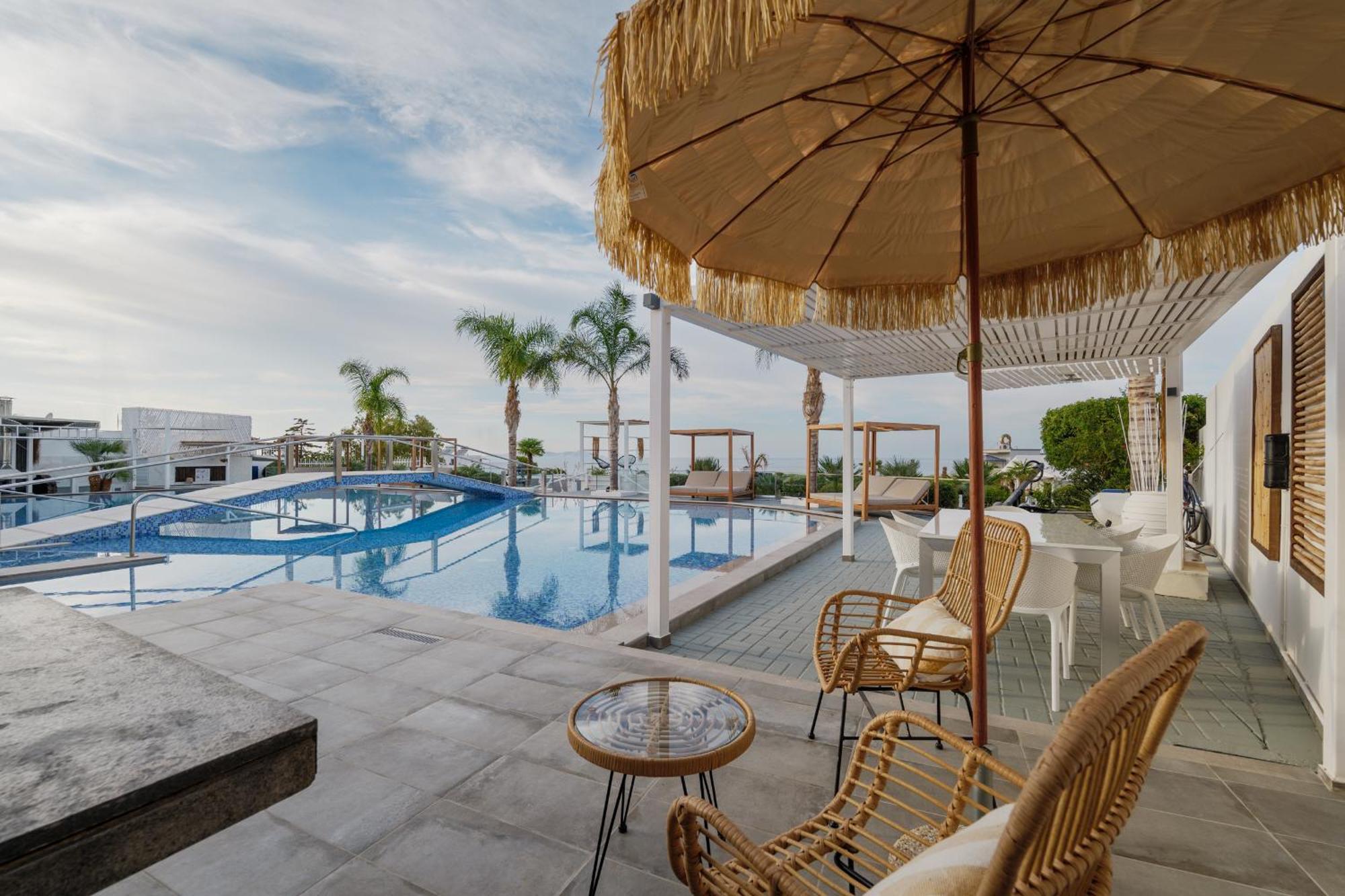 White Luxury Villa Hersonissos (Crete) Exterior foto